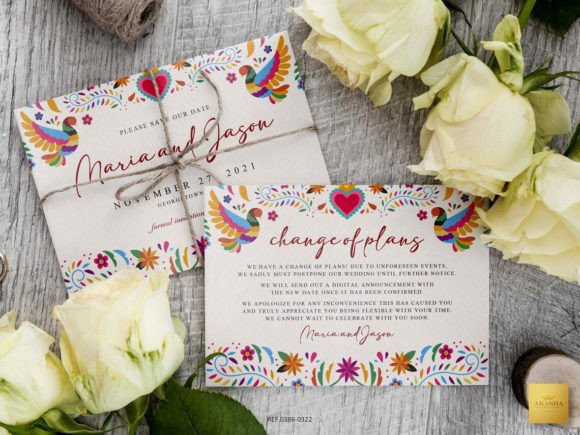 Download Mexican Theme Save the Date Card - Premium Resources
