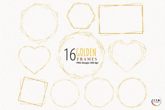 Download Gold Frame Clipart - Art Collection